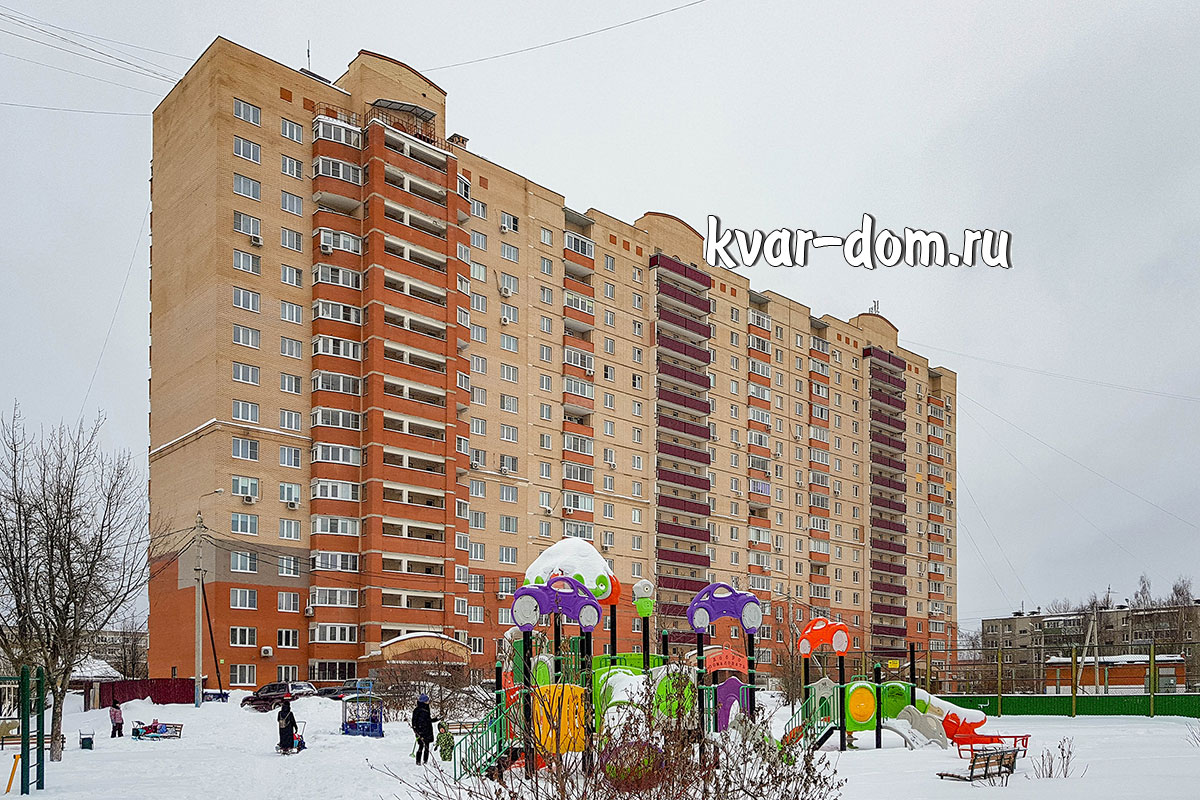 Снять однокомнатную квартиру в Домодедово, Набережная 16